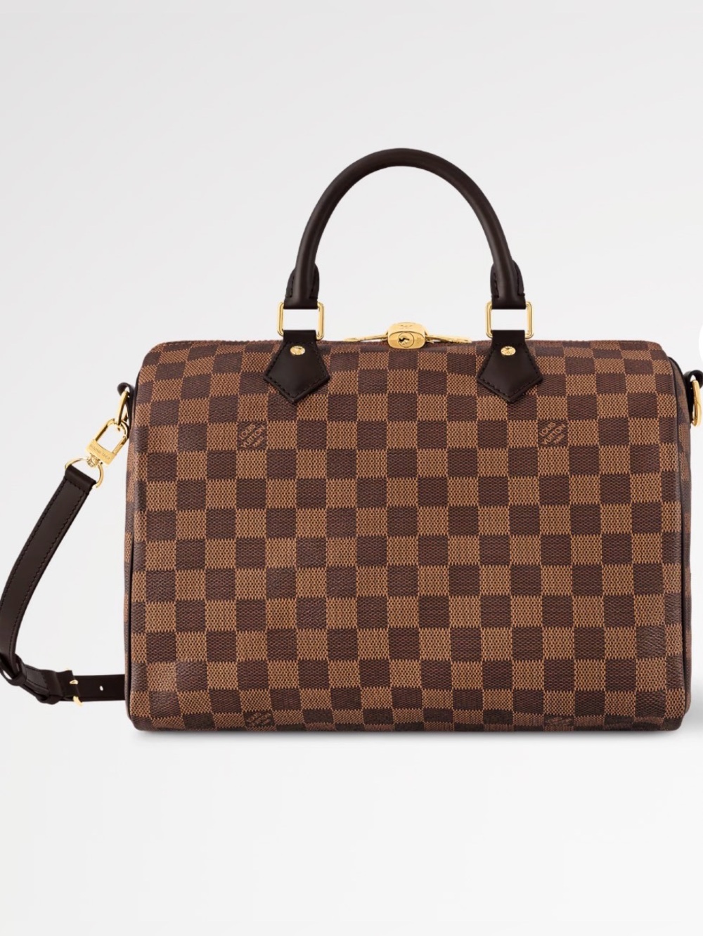 Louis Vuitton Speedy Bandouliere 30 in Damier Ebene